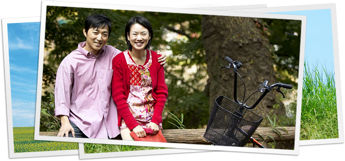 photo of asian couple